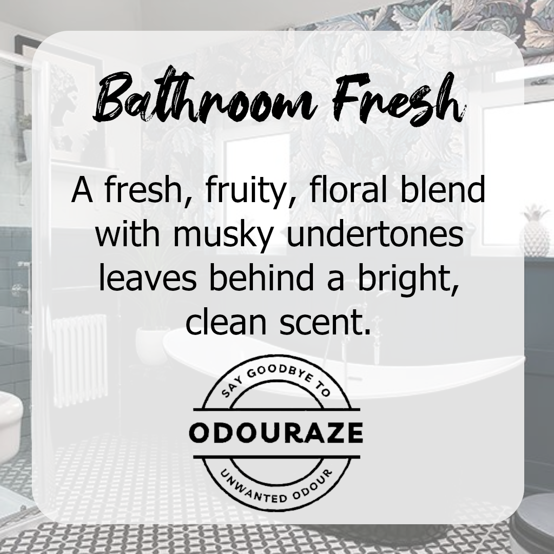 Bathroom Fresh Wax Melts with 'Odouraze' odour neutralising technology