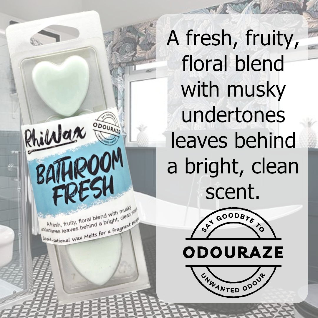 Bathroom Fresh Wax Melts with 'Odouraze' odour neutralising technology