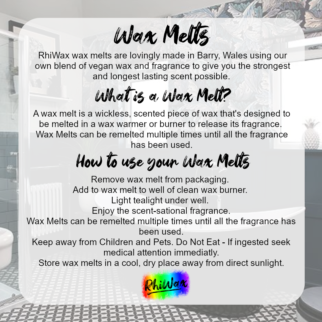 Bathroom Fresh Wax Melts with 'Odouraze' odour neutralising technology