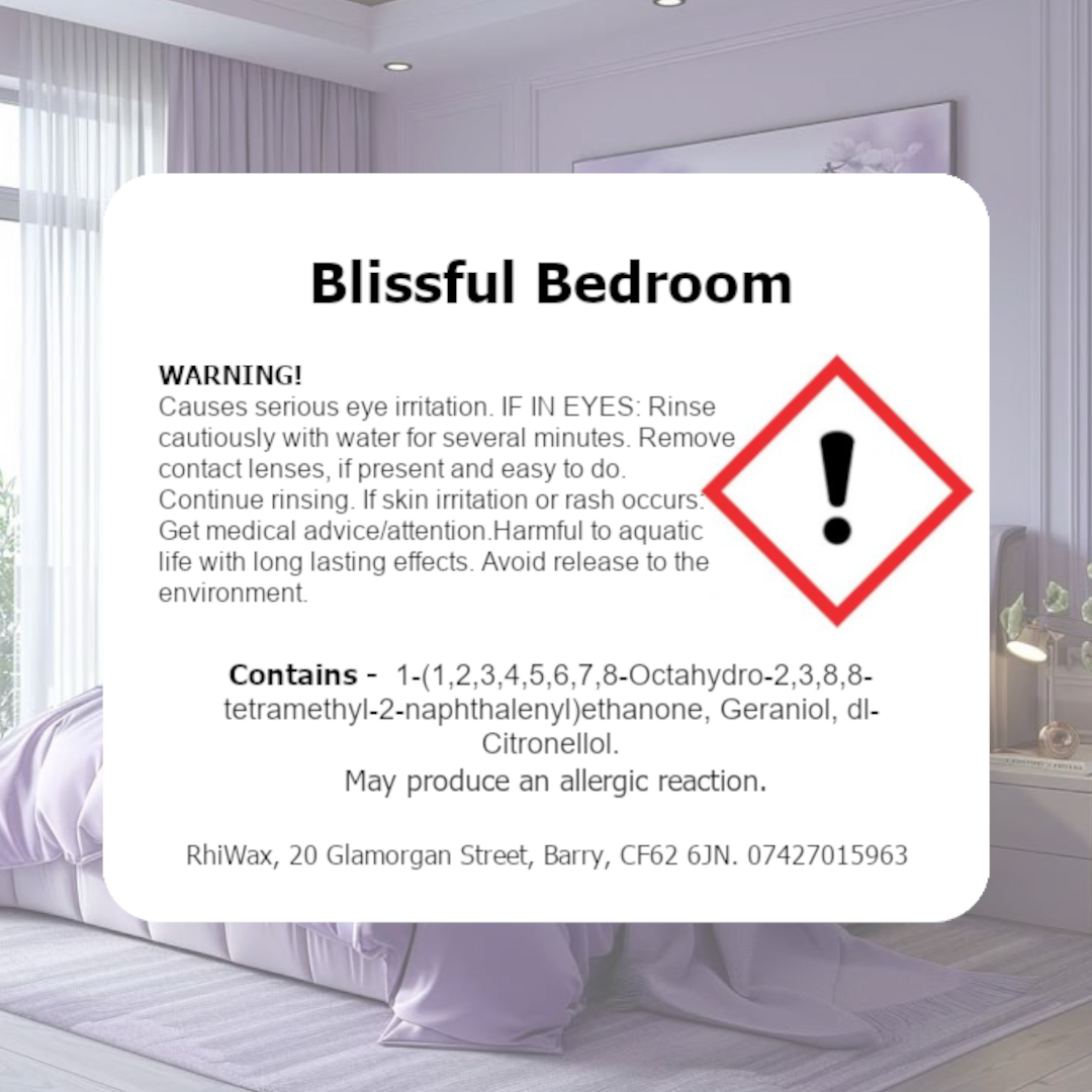 Blissful Bedroom 30ml Room Spray with 'Odouraze' odour neutralising technology