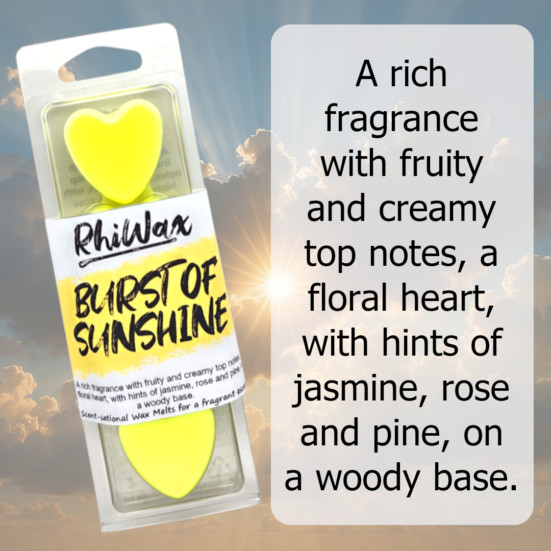 Burst of Sunshine Wax Melts - Fruity Creamy Floral