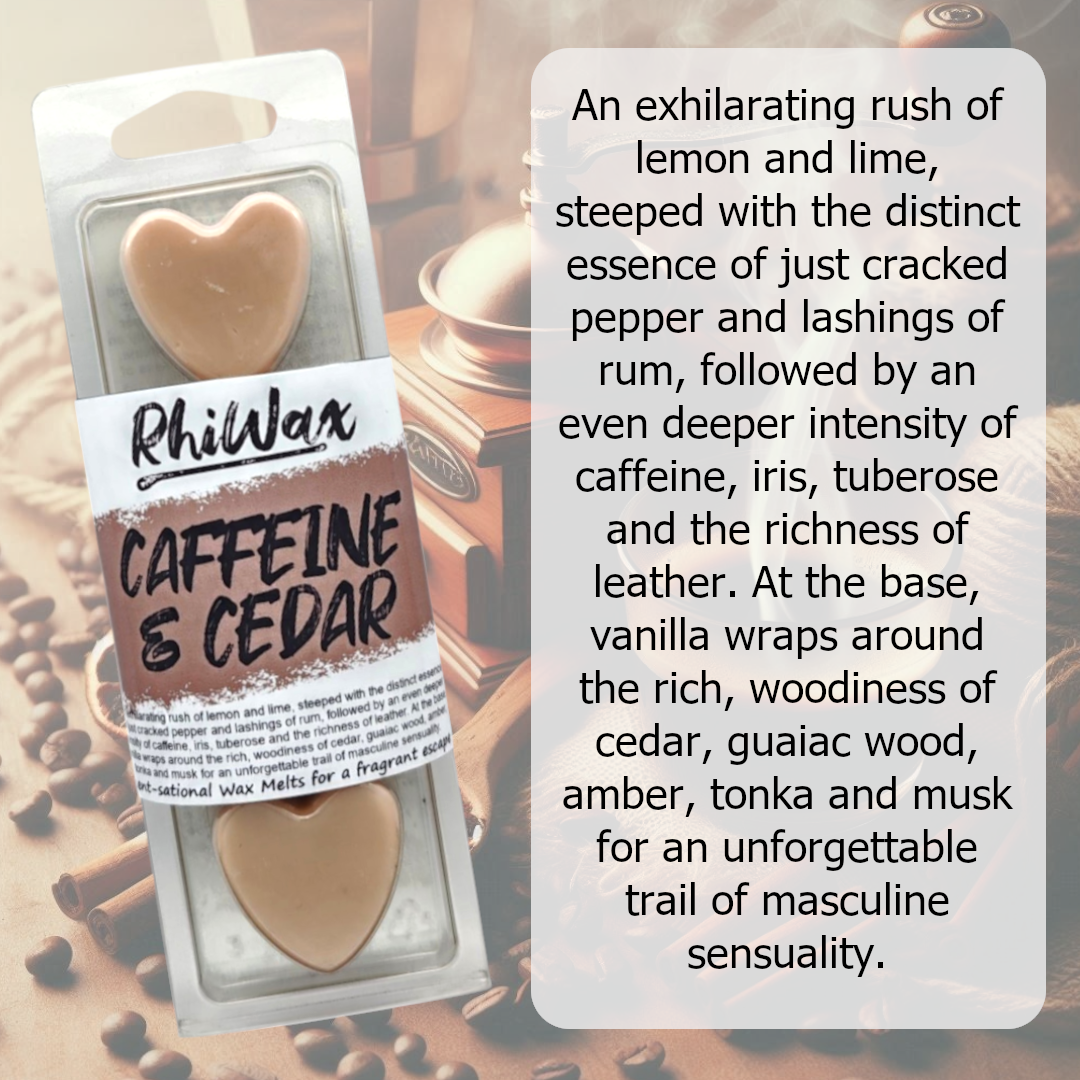 Caffeine & Cedar - Woody Masculine