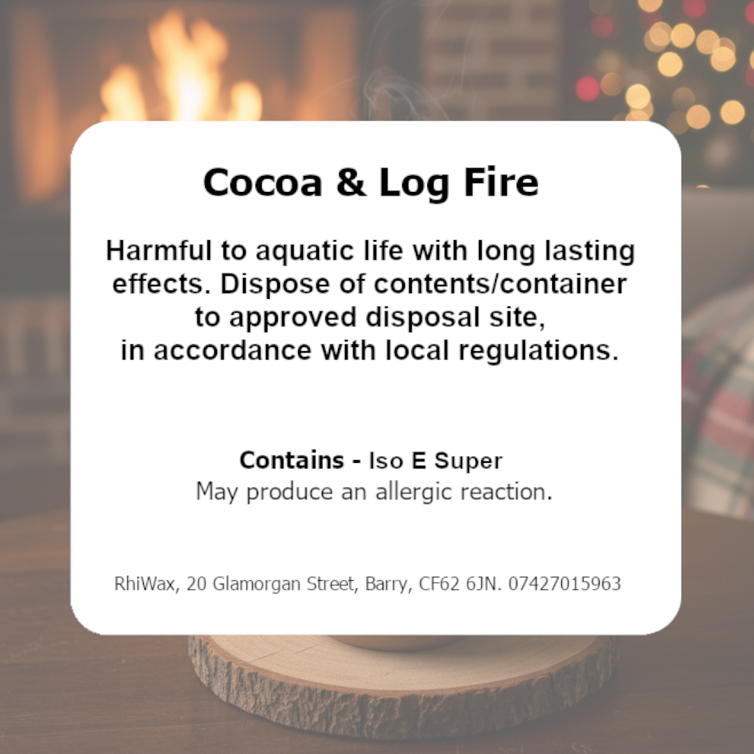 Cocoa & Log Fire - Coco Bean, Cedar