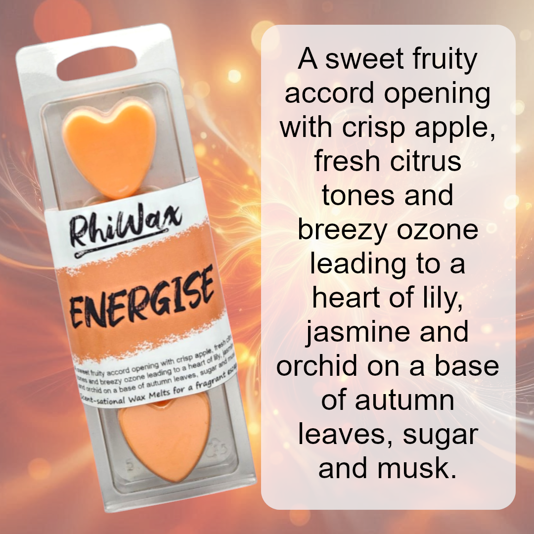 Energise Wax Melts - Sweet, Fruity
