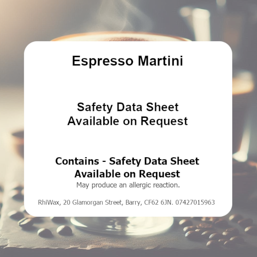 Espresso Martini Wax Melts - Espresso, Vodka, Coffee Liqueur