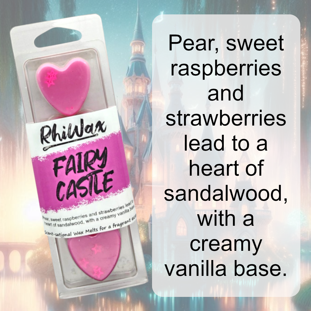 Fairy Castle Wax Melts - Fruit, Sandalwood & Vanilla