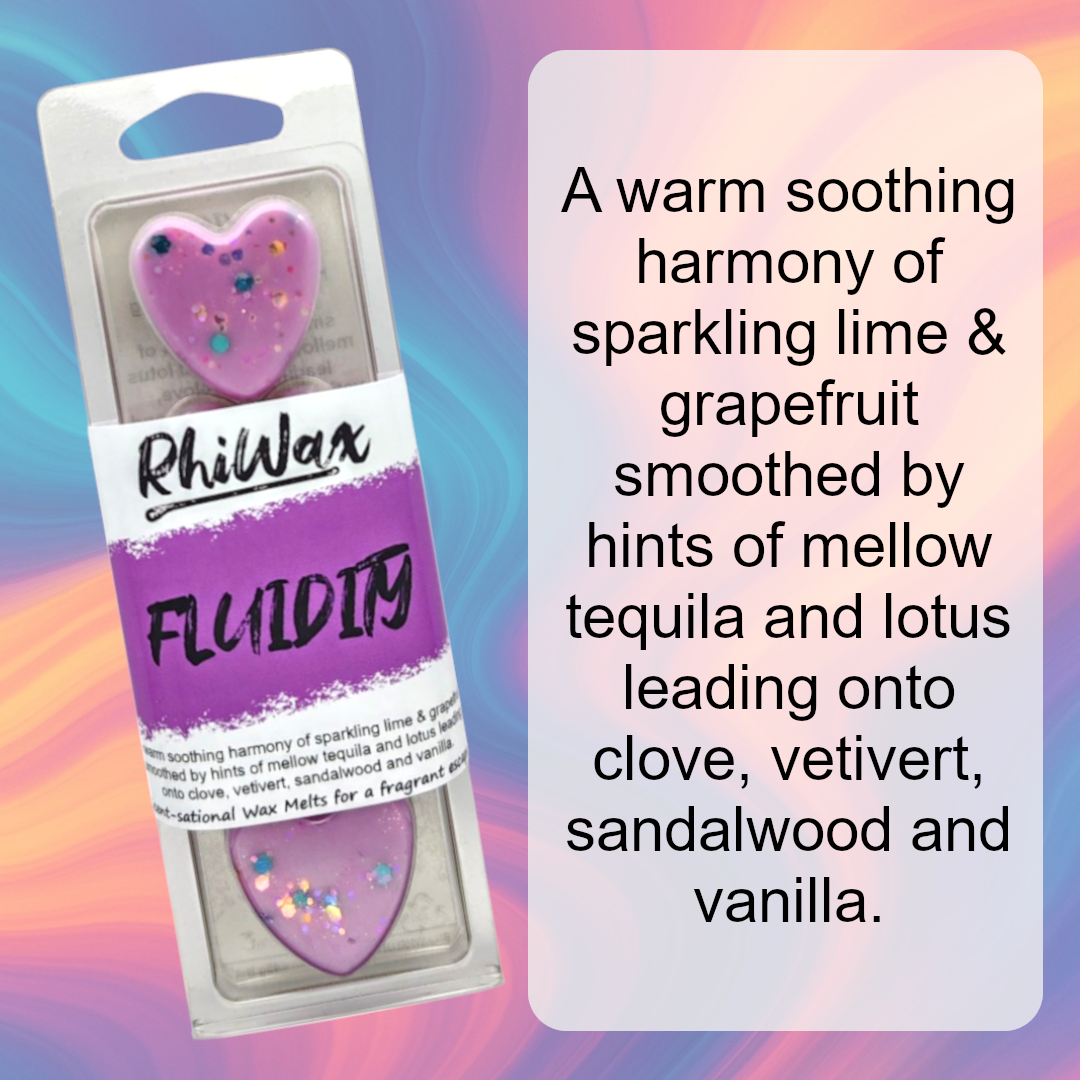 Fluidity Wax Melts - Citrus, Tequila, Sandlewood
