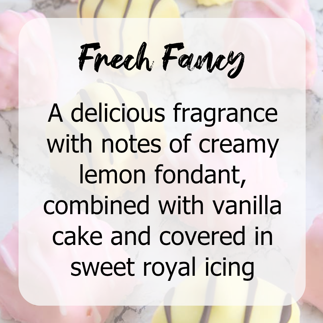 French Fancy Wax Melts - Lemon, Vanilla, Icing
