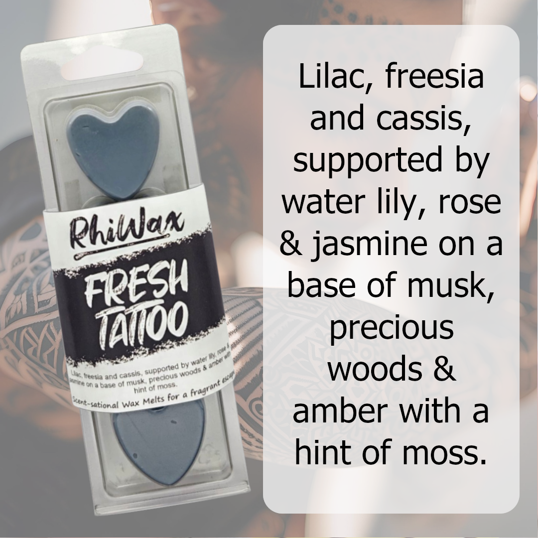 Fresh Tattoo Wax Melts - Floral & Woody