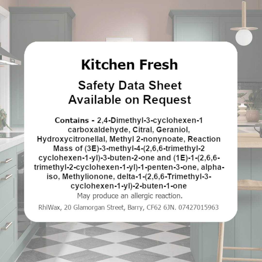 Kitchen Fresh Wax Melts with 'Odouraze' odour neutralising technology