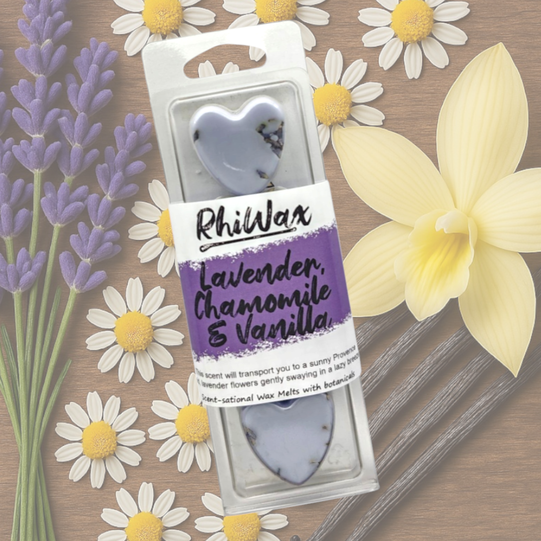 Lavender, Chamomile & Vanilla Wax Melts with Botanicals