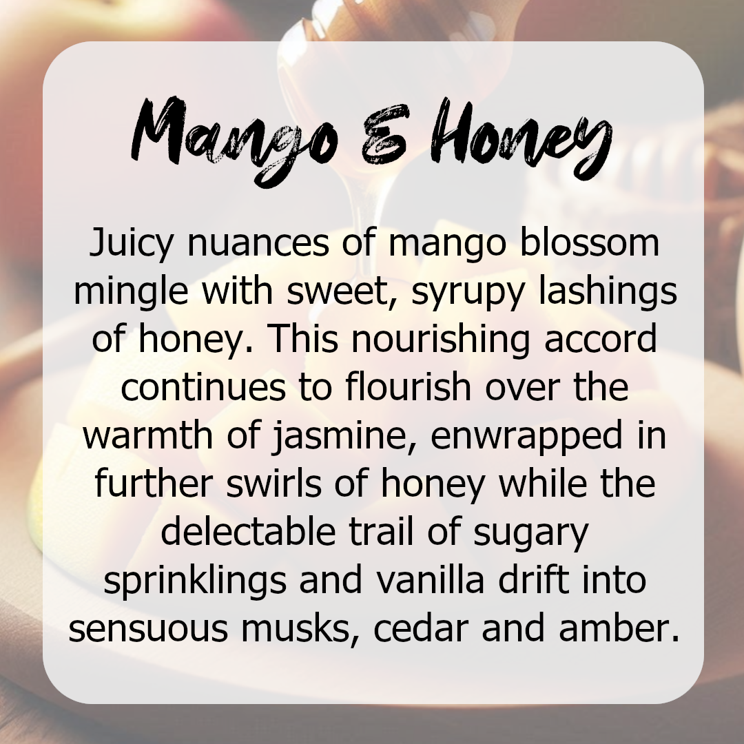 Mango & Honey Wax Melts - Mango, Honey