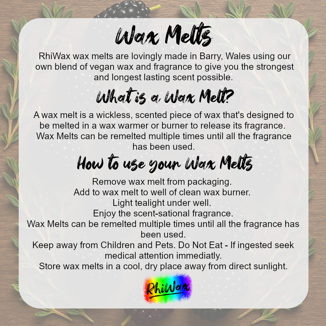 Mulberry & Thyme Wax Melts - Fruity, Herbal