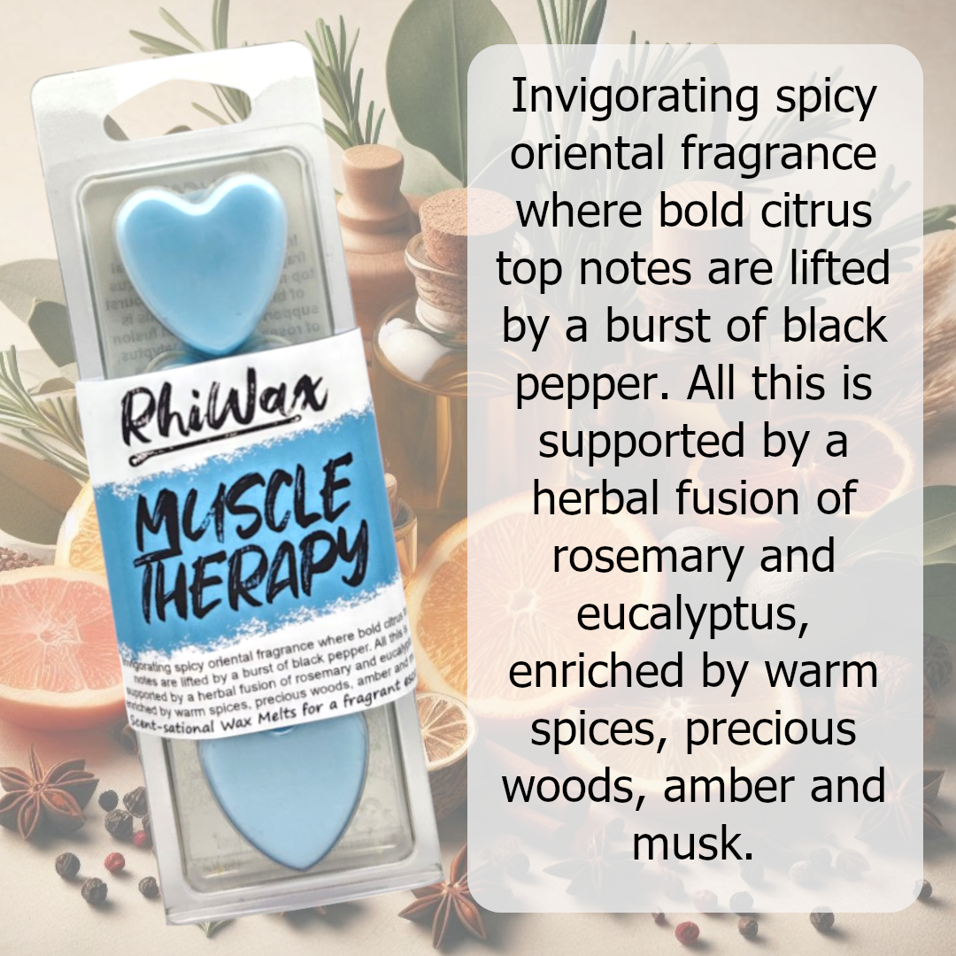 Muscle Therapy Wax Melts - Herbal, Spices
