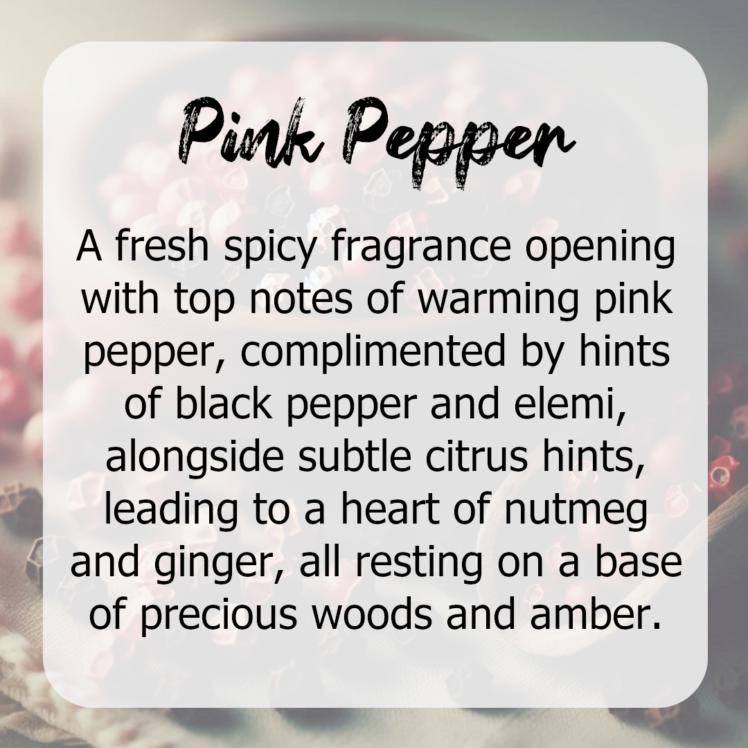 Pink Pepper Wax Melts - Spice