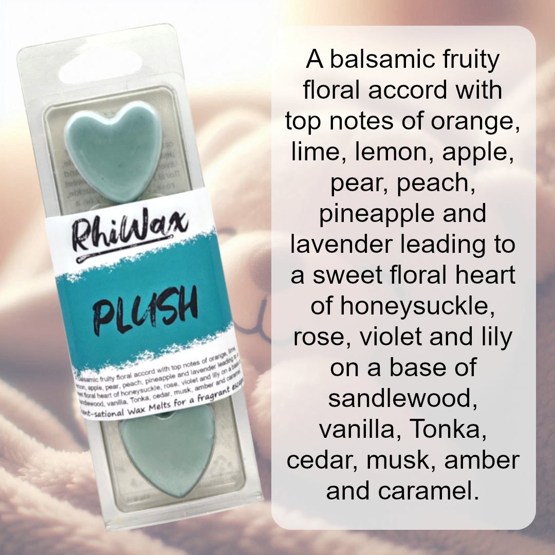 Plush Wax Melts - Fruity, Floral, Woods
