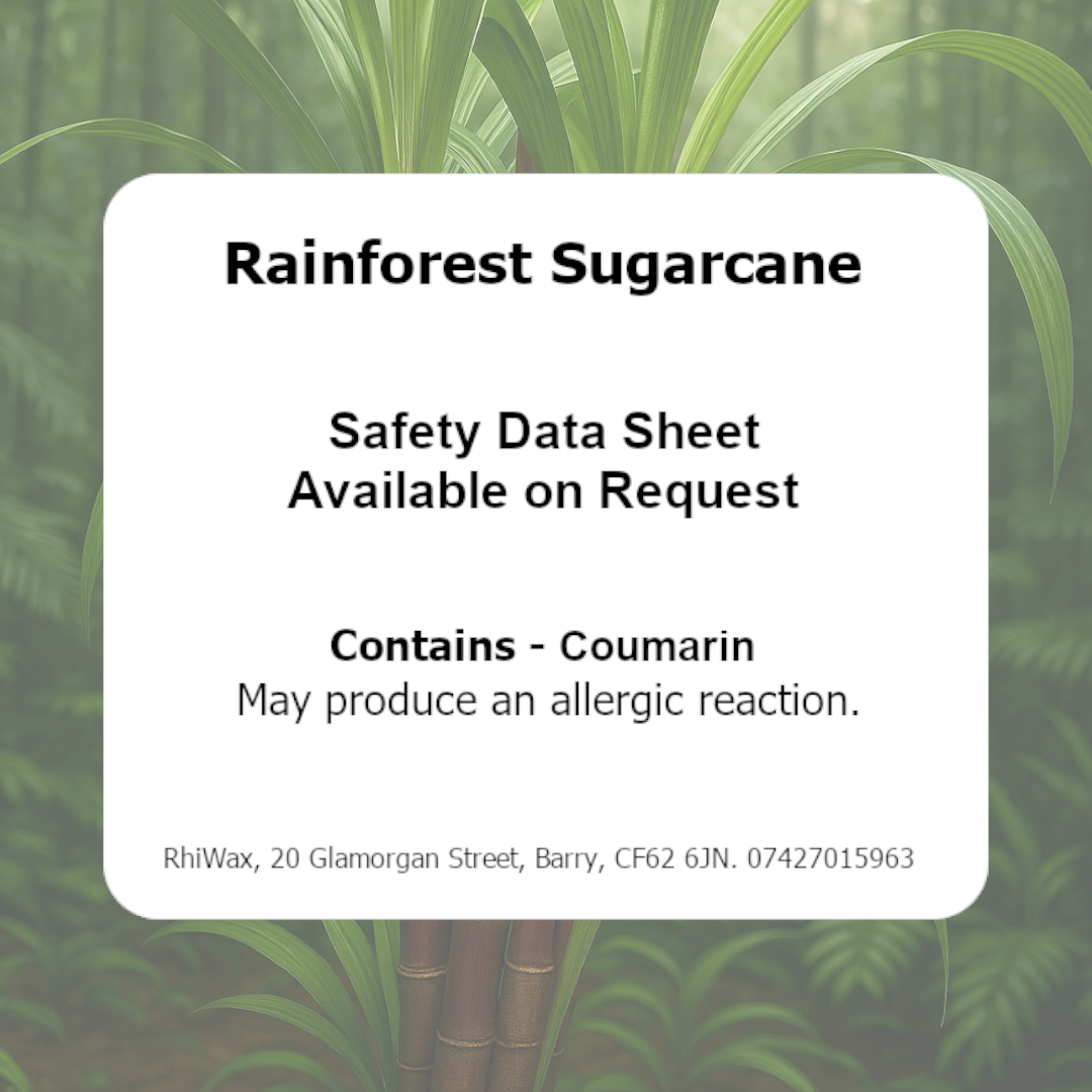 Rainforest Sugarcane Wax Melts - Sweet, Greenery