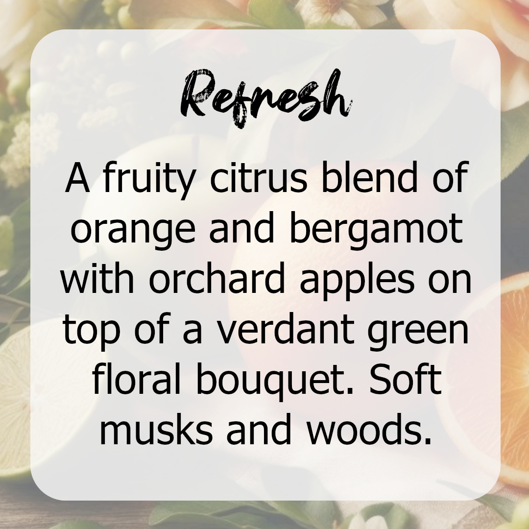Refresh Wax Melts - Fruity, Citrus