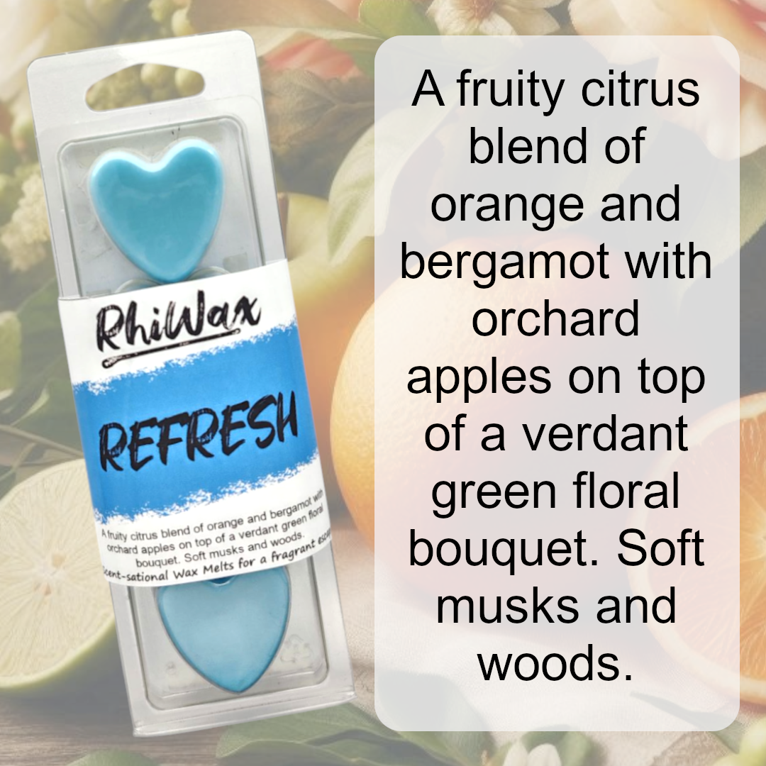 Refresh Wax Melts - Fruity, Citrus
