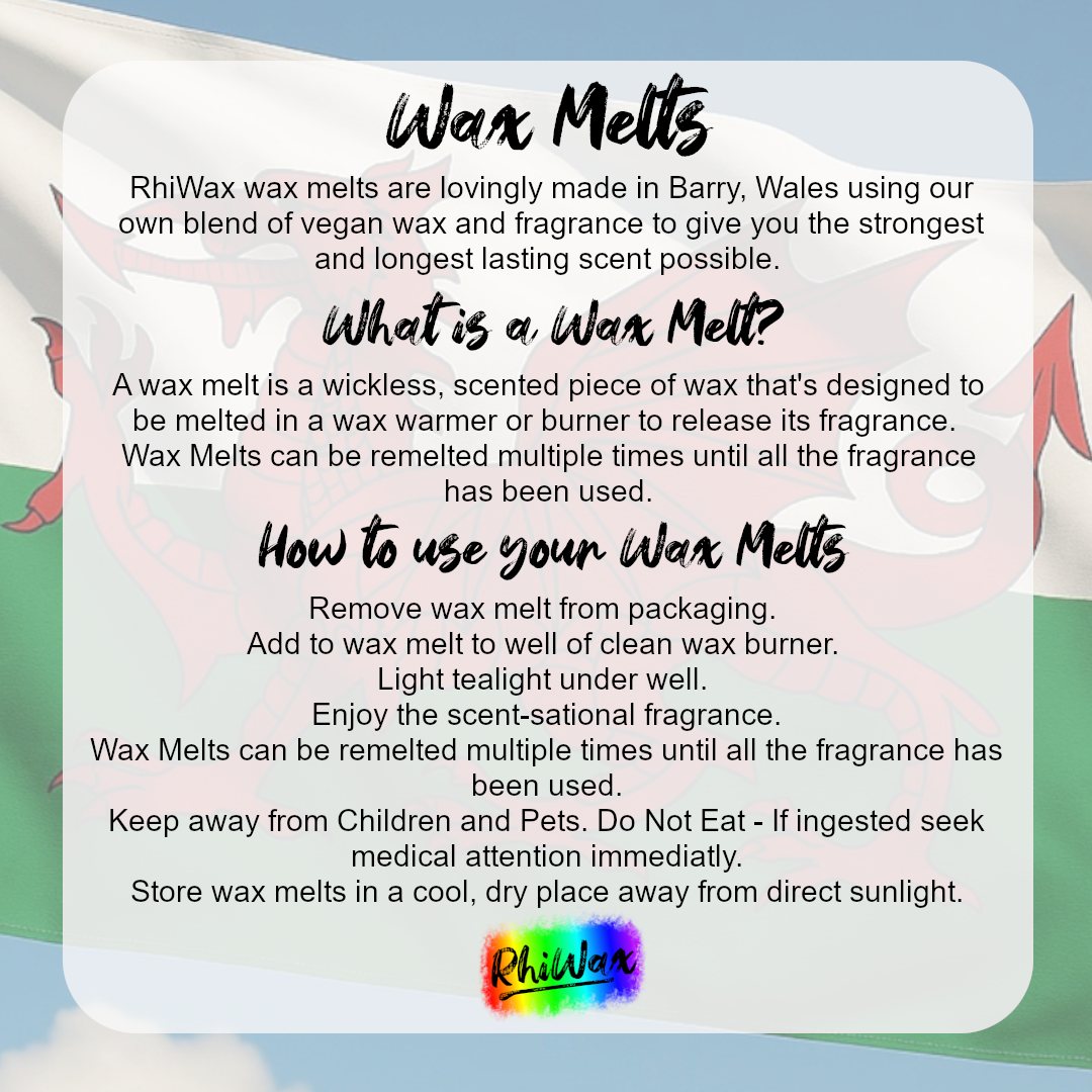 Scents of Wales Wax Melts Collection
