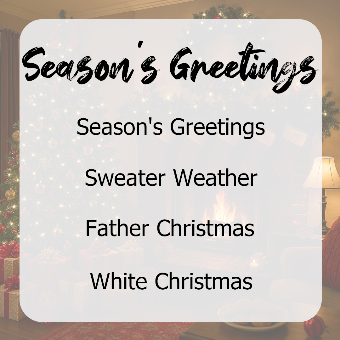 Season's Greetings Wax Melts Collection