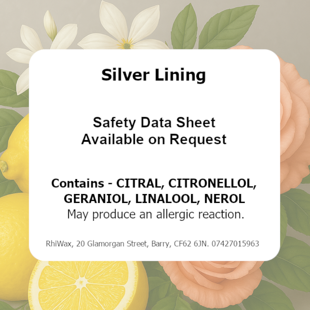 Silver Lining Wax Melts - Lemon, Jasmin, Rose