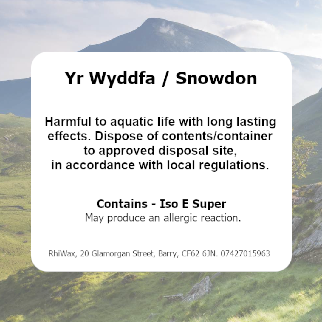 Yr Wyddfa / Snowdon Wax Melts - Lily of the Valley, Vanilla, Cedar, Jasmine, Minted Citrus