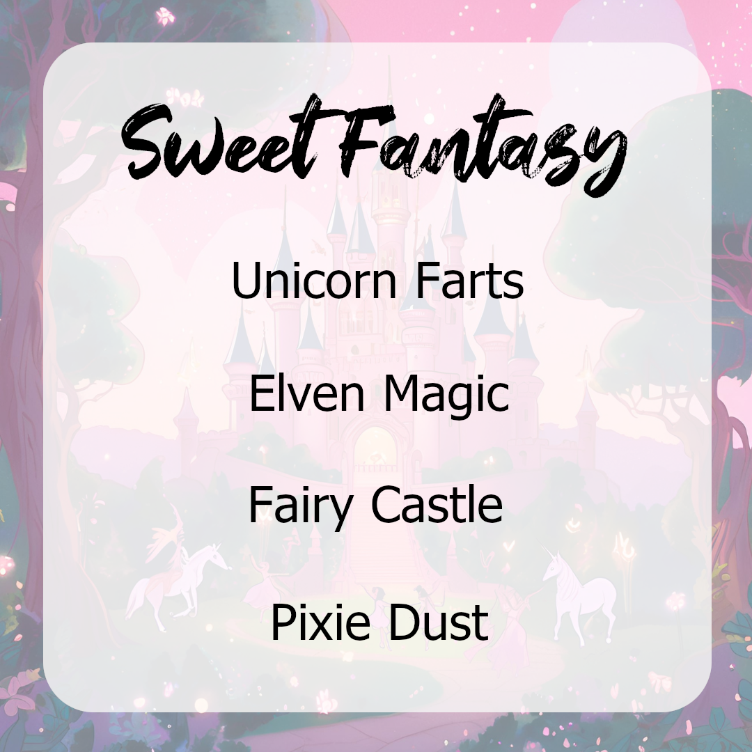 Sweet Fantasy Wax Melt Collection