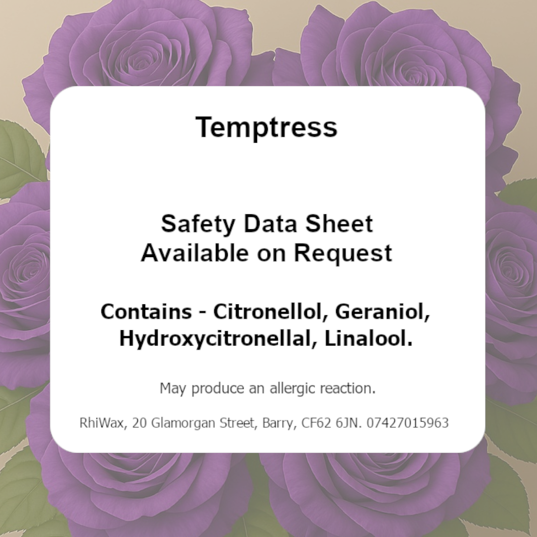 Temptress Wax Melts - Sweet Rose Petals, Citrus