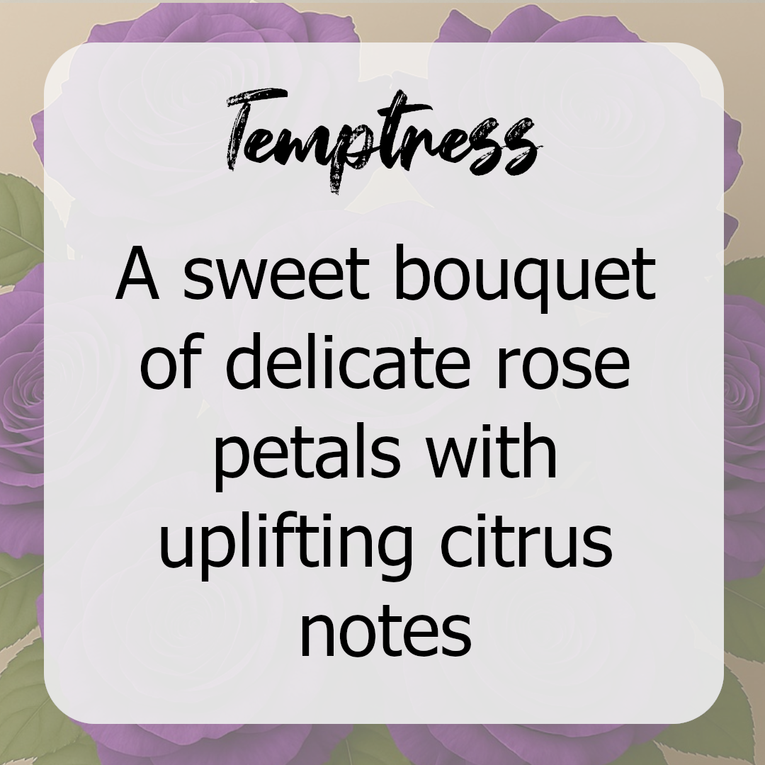 Temptress Wax Melts - Sweet Rose Petals, Citrus