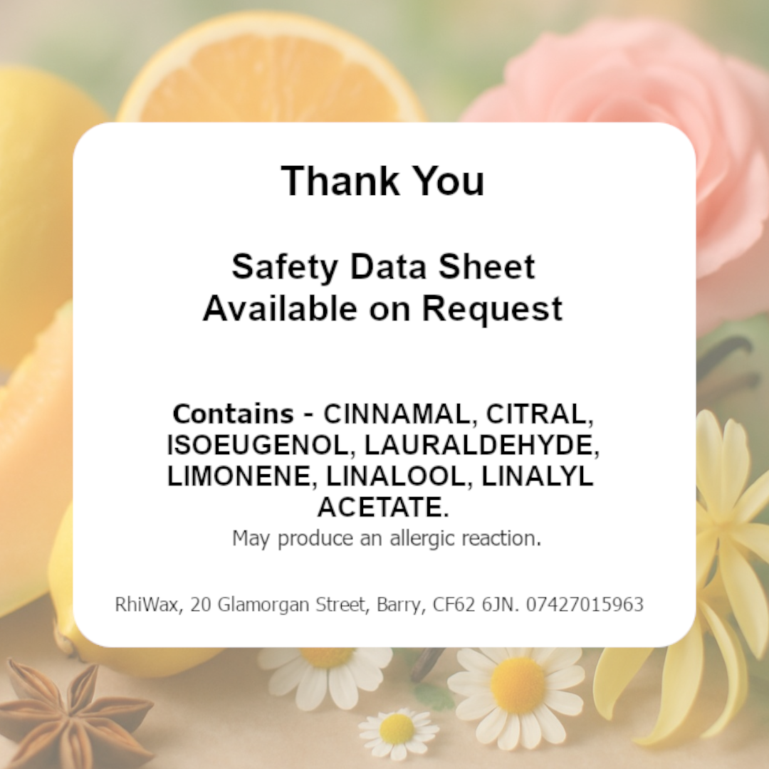 Thank You Wax Melts - Citrus, Melon & Spice