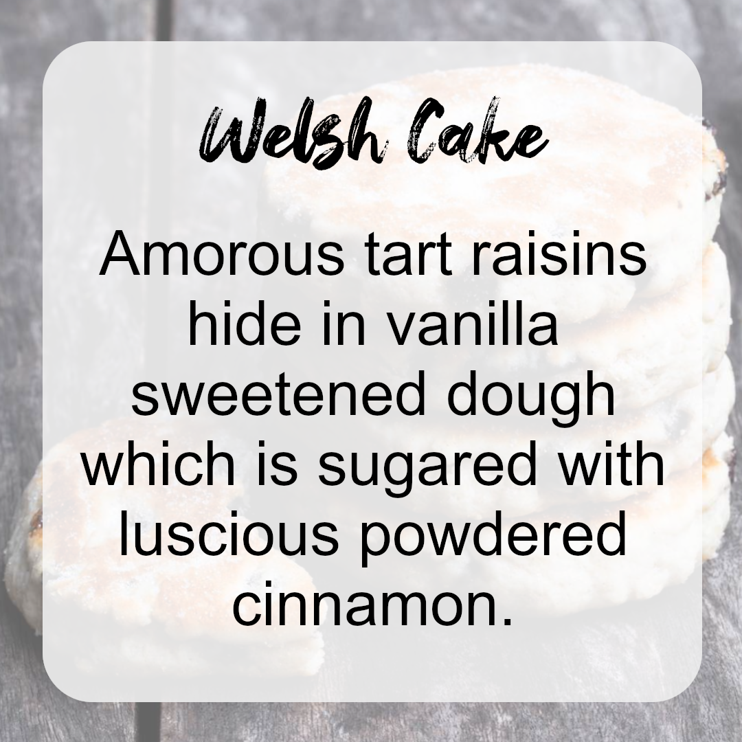 Welsh Cake Wax Melts - Vanilla, Cinnamon & Raisins