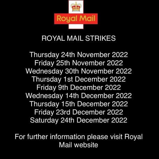 Royal Mail Postal Strikes Date Nov & Dec 2022