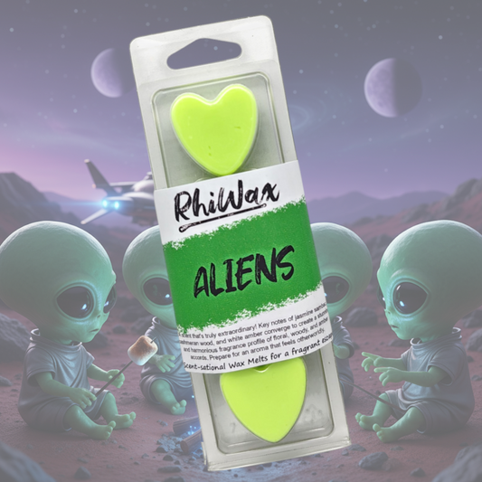 Aliens Wax Melts - Woody, Floral, Perfume