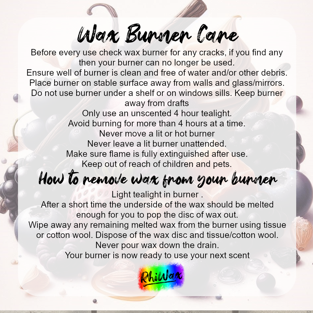 Be Brave Wax Melts (ex shop stock) - Blackcurrant, Blackberry, Vanilla & Caramel