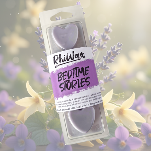 Bedtime Stories Wax Melts - Lavender, Ylang Ylang, Tonka