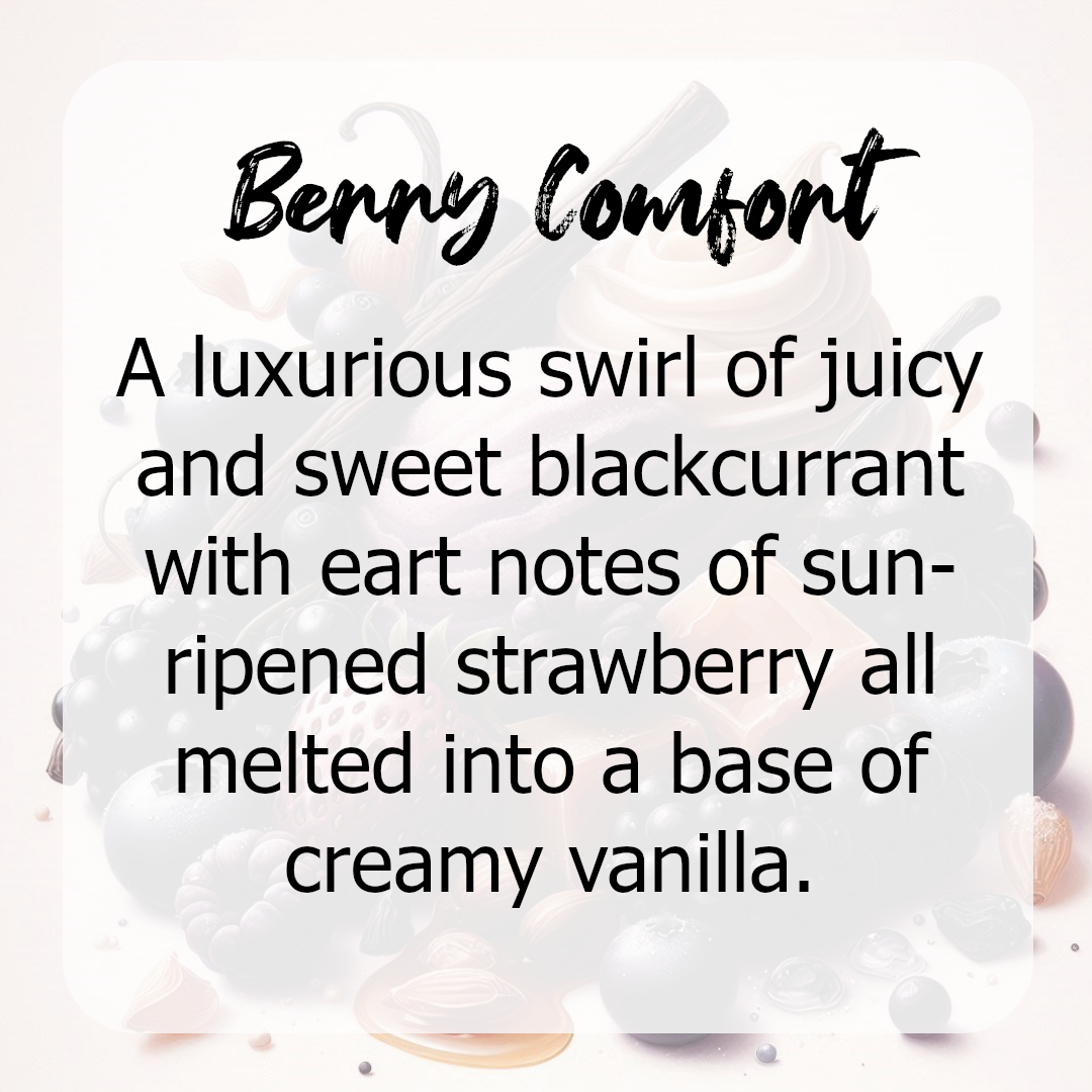 Berry Comfort Wax Melts - Purple Berries, Vanilla