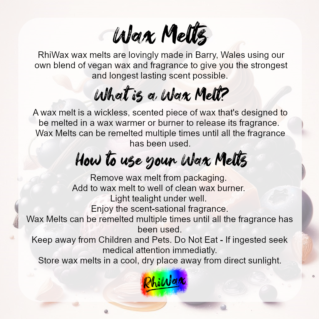 Berry Comfort Wax Melts - Purple Berries, Vanilla