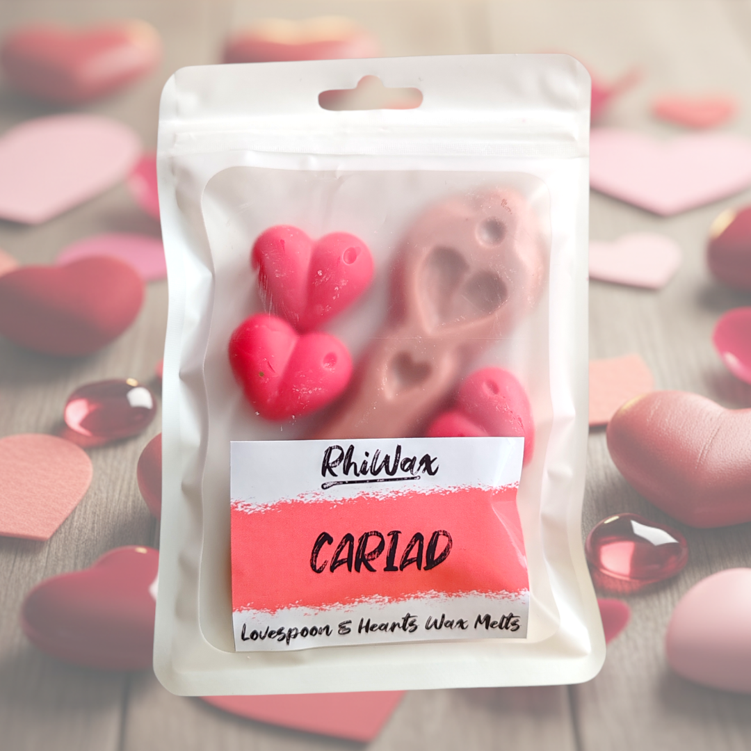 Cariad Lovespoon and Hearts Wax Melts