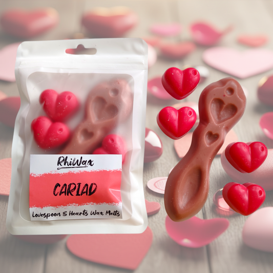 Cariad Lovespoon and Hearts Wax Melts