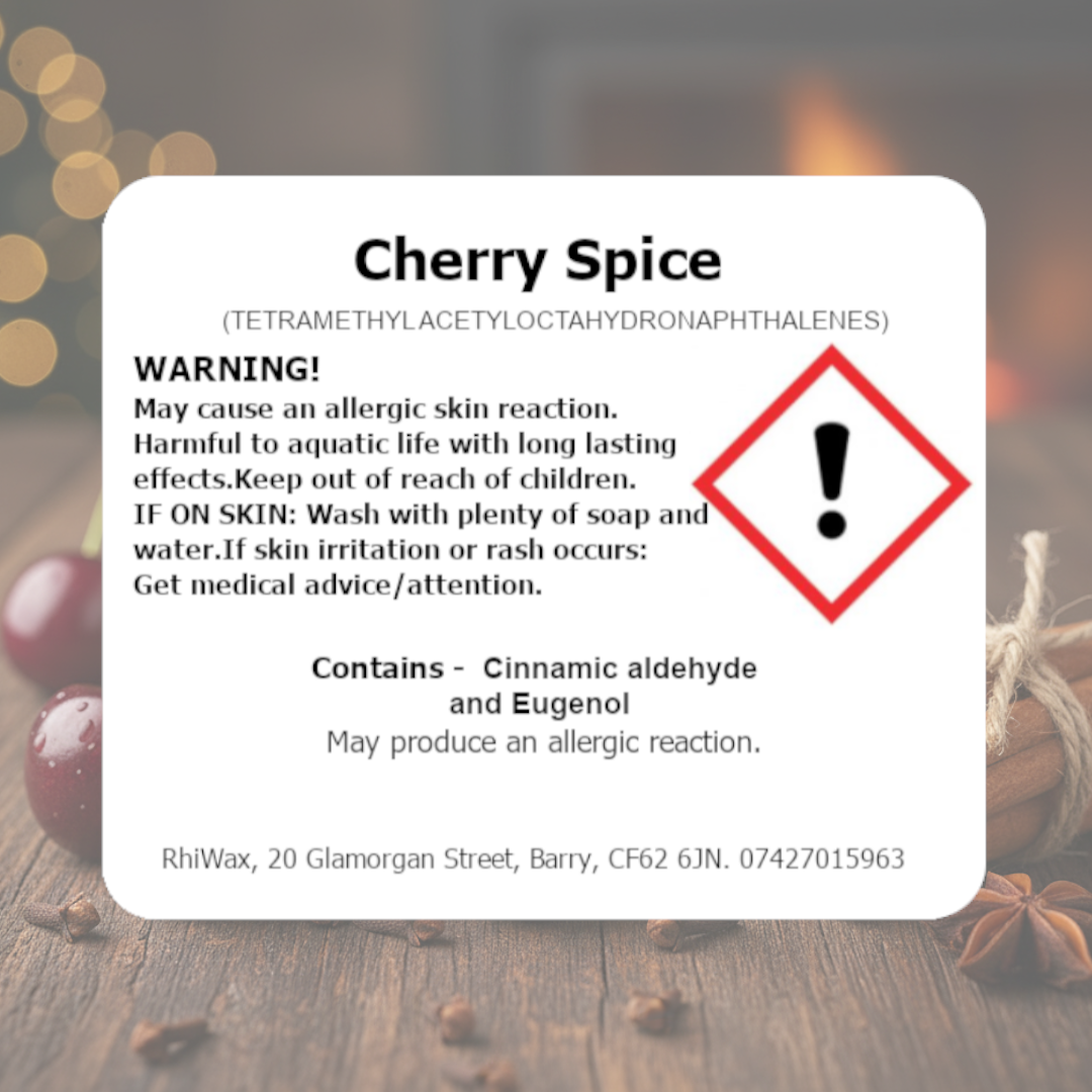 6 x Cherry Spice Wax Melts + 1 freebie of Frosted Cherry & Clove
