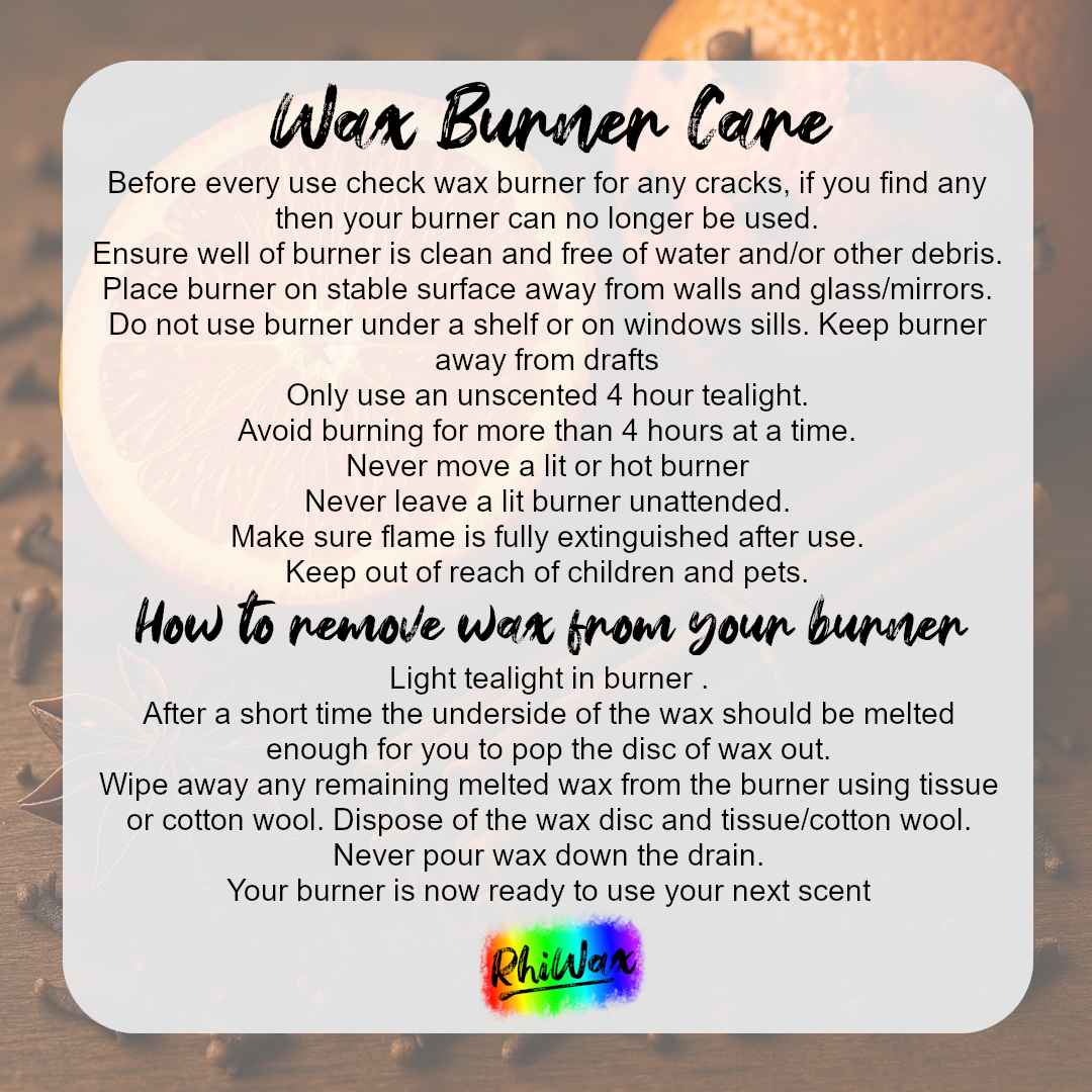 Christmas Spice Wax Melts (ex shop) - Orange, Tonka Bean, Clove, Cinnamon