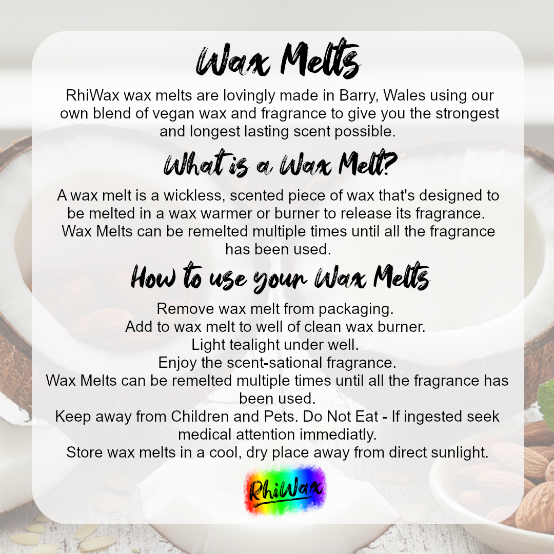 Coconut & Almond Wax Melts - Coconut Water, Almond Milk