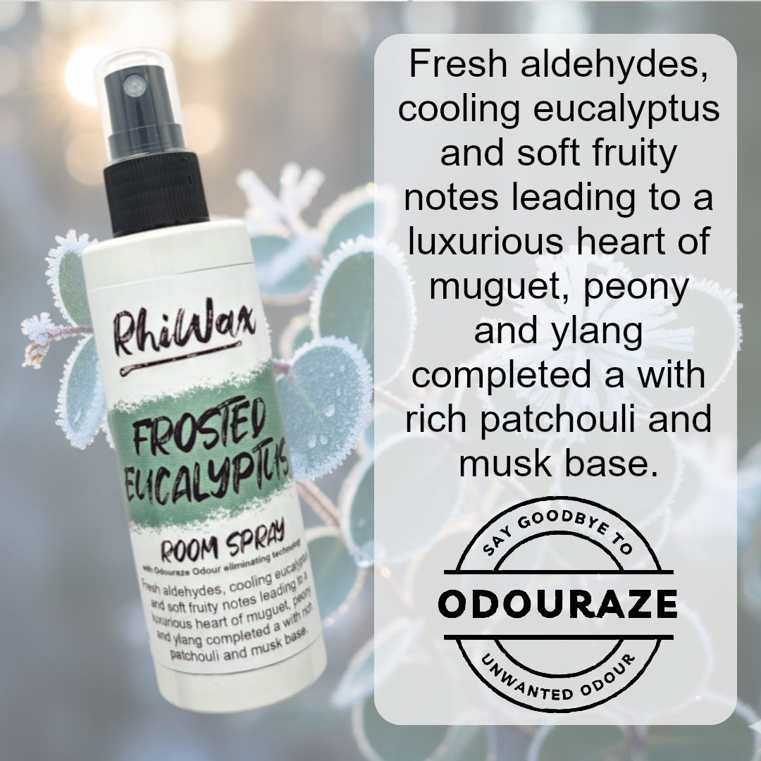 Frosted Eucalyptus 100ml Room Spray with 'Odouraze' odour neutralising technology