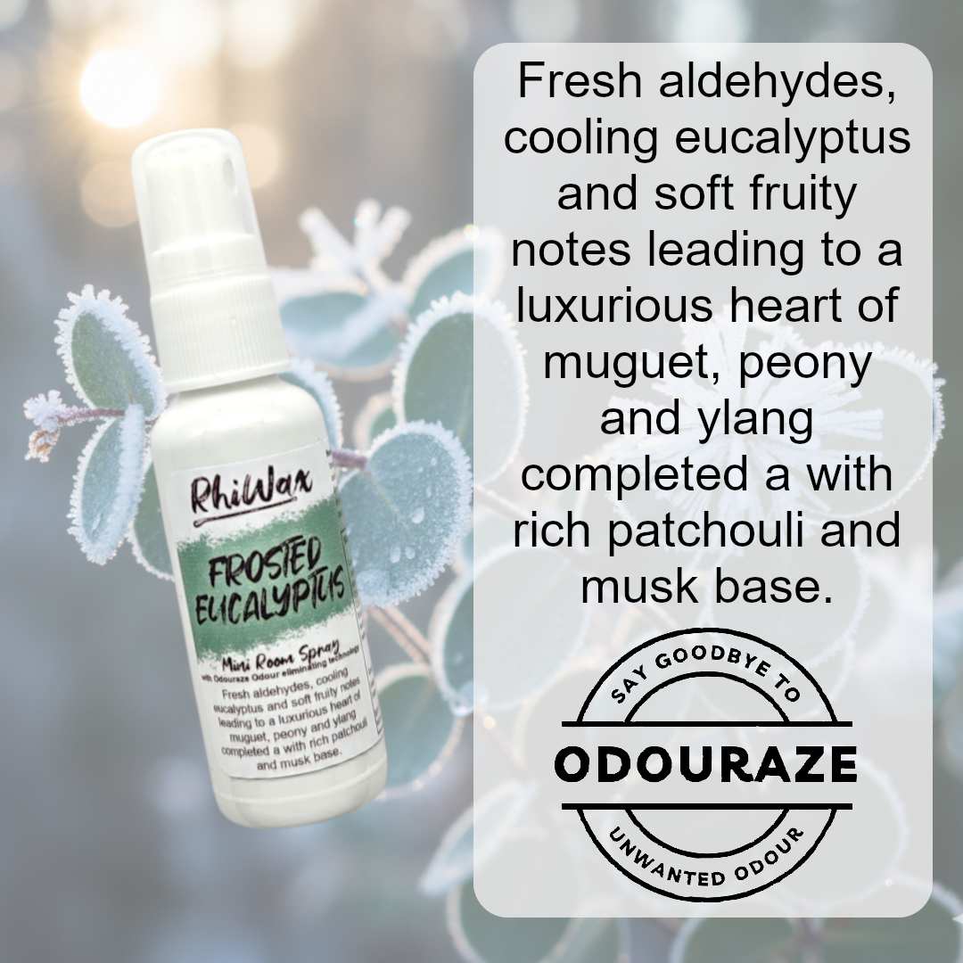 Frosted Eucalyptus 30ml Room Spray with 'Odouraze' odour neutralising technology