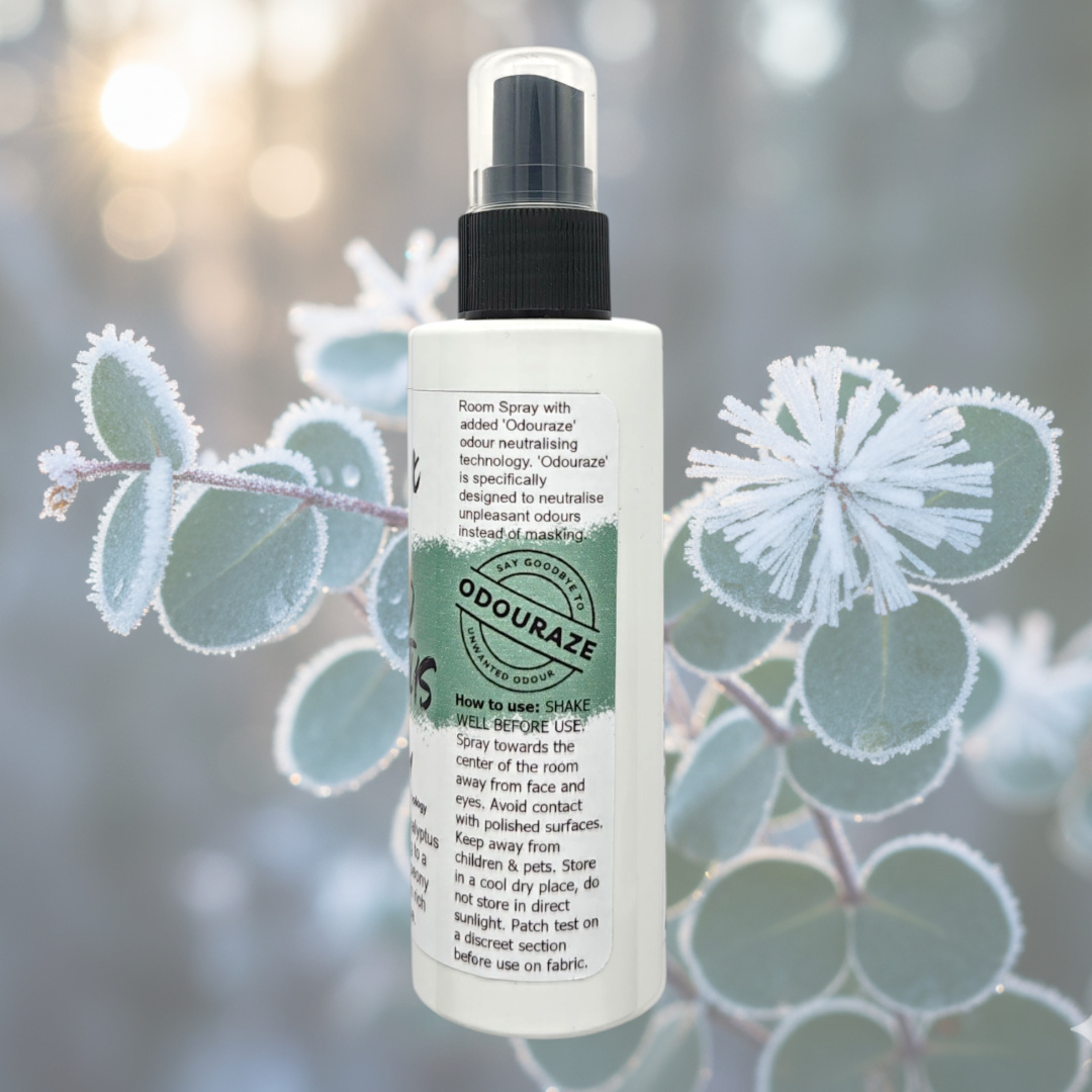 Frosted Eucalyptus 100ml Room Spray with 'Odouraze' odour neutralising technology