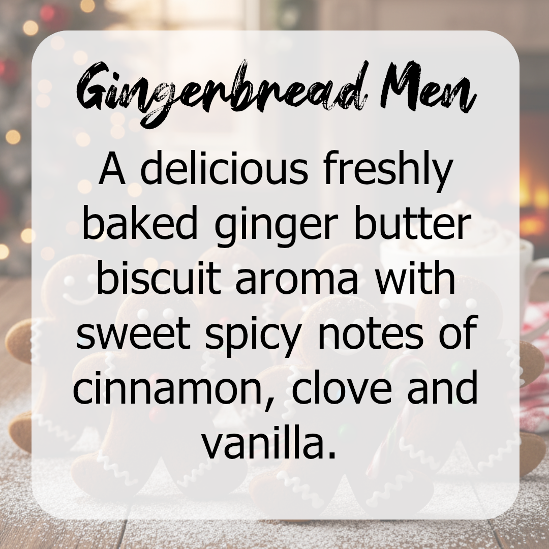 Gingerbread Men Mini Wax Melts - Gingerbread