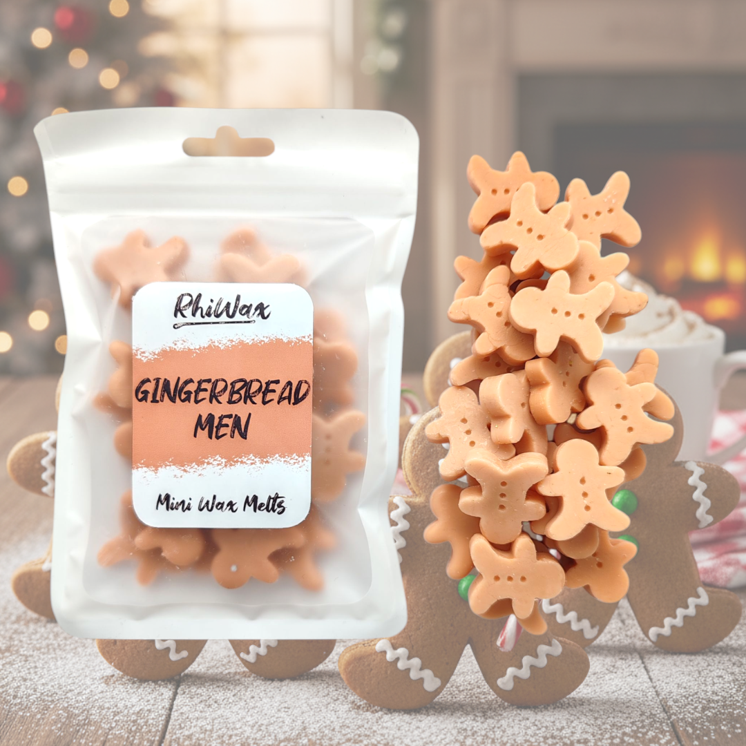 Gingerbread Men Mini Wax Melts - Gingerbread