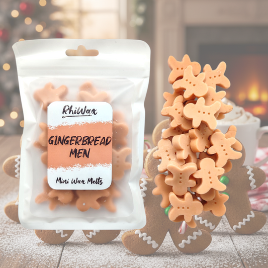 Gingerbread Men Mini Wax Melts - Gingerbread