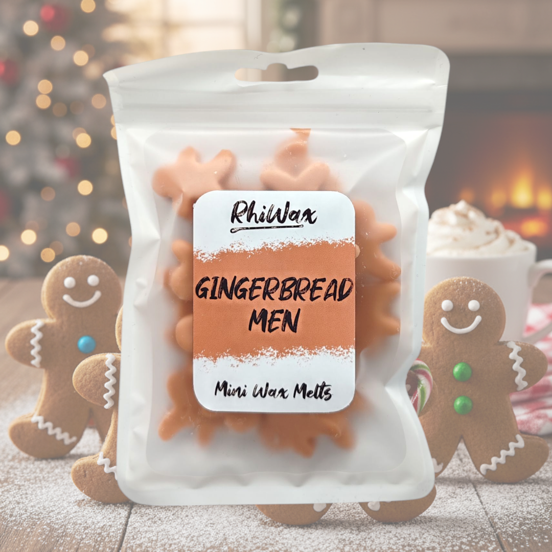Gingerbread Men Mini Wax Melts - Gingerbread